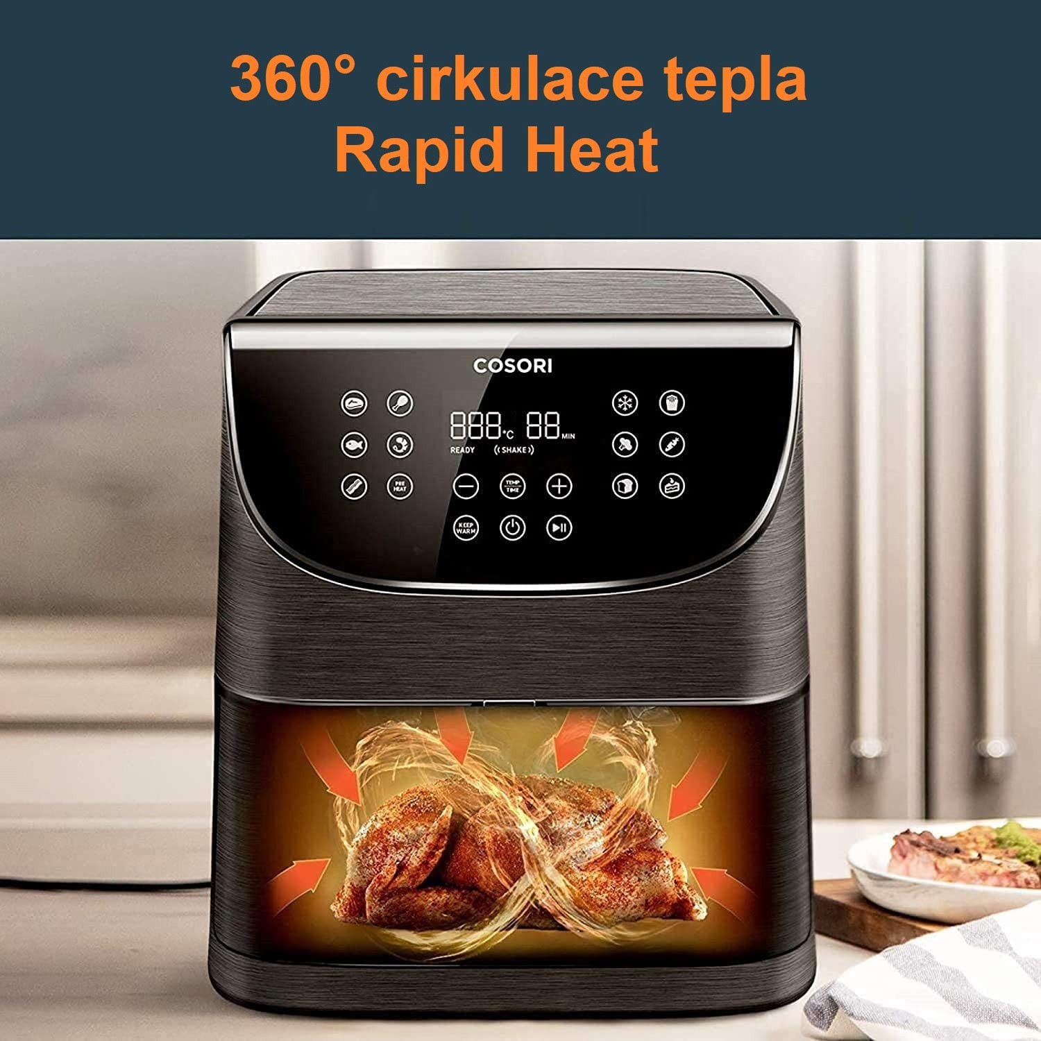 Technologie RAPID 360° HEAT CIRCULATION